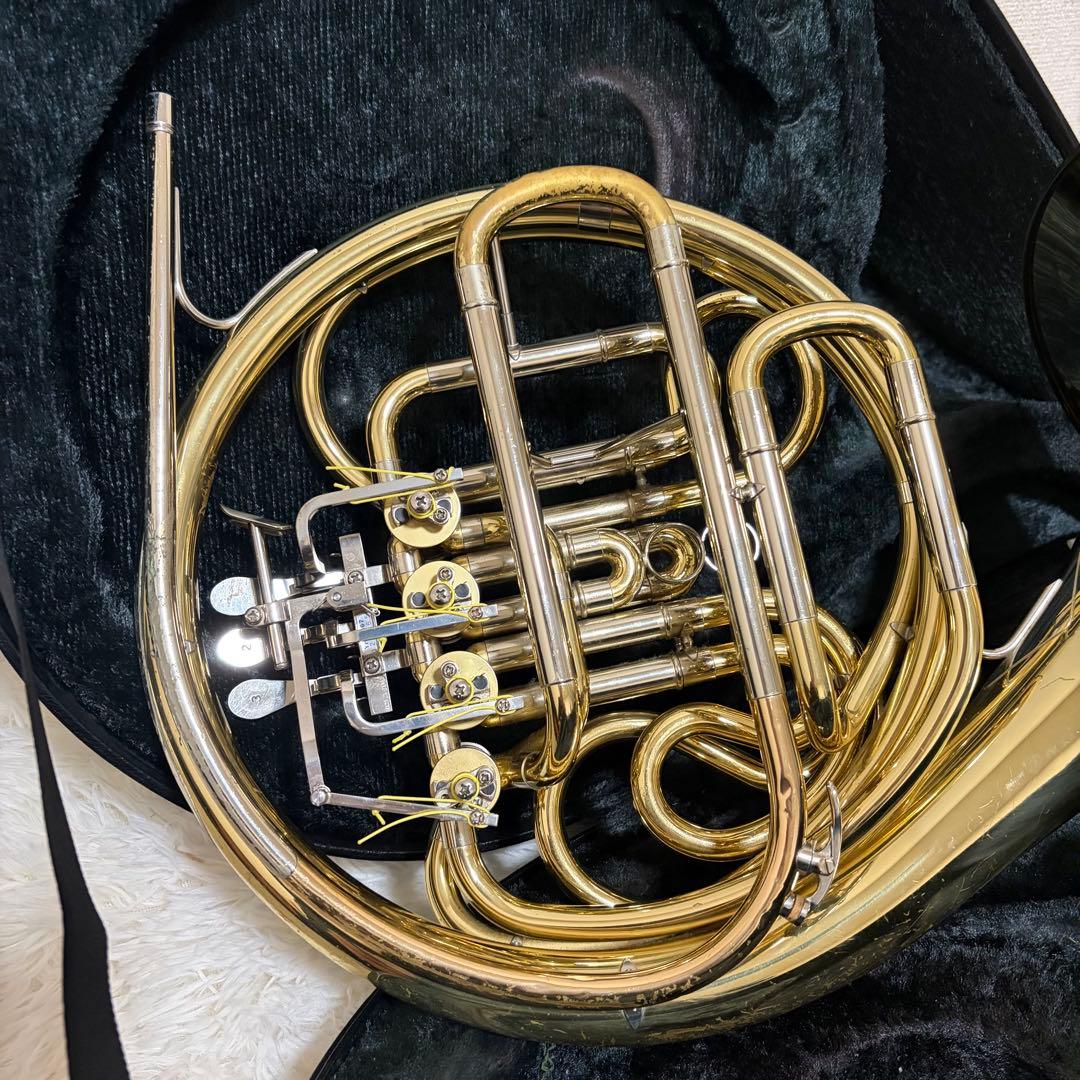 YAMAHA ヤマハ YHR567 フルダブルホルン マウスピース付き