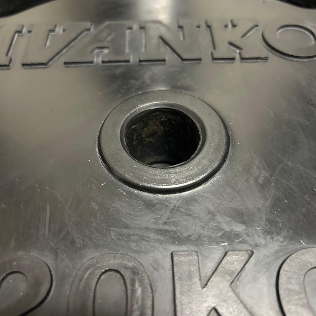 IVANKO イヴァンコ 径28mm ラバープレート 20kg② アイロテック