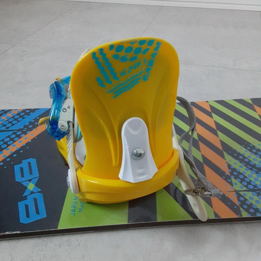 BXB FSJ ジュニア スノーボードセット131 IGNIOバインディング付き