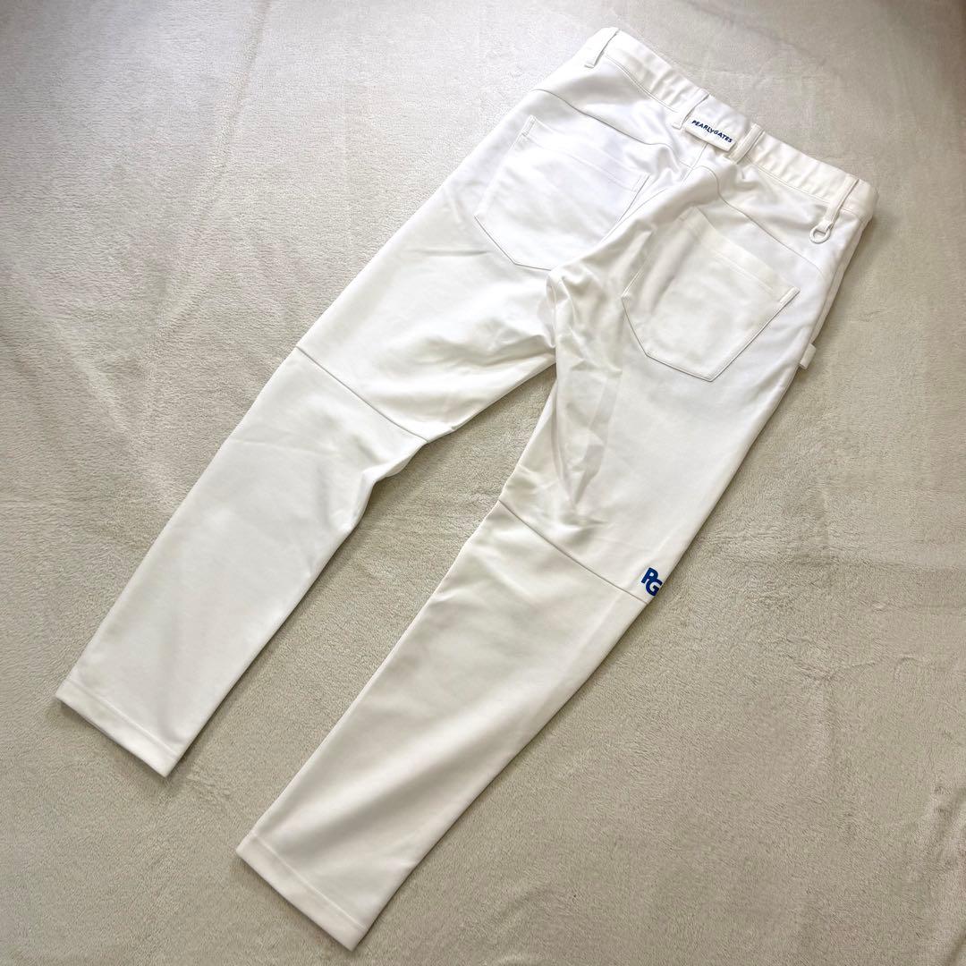 PEARLY GATES 立体PGロゴ ウエストゴム ストレッチ ゴルフパンツM