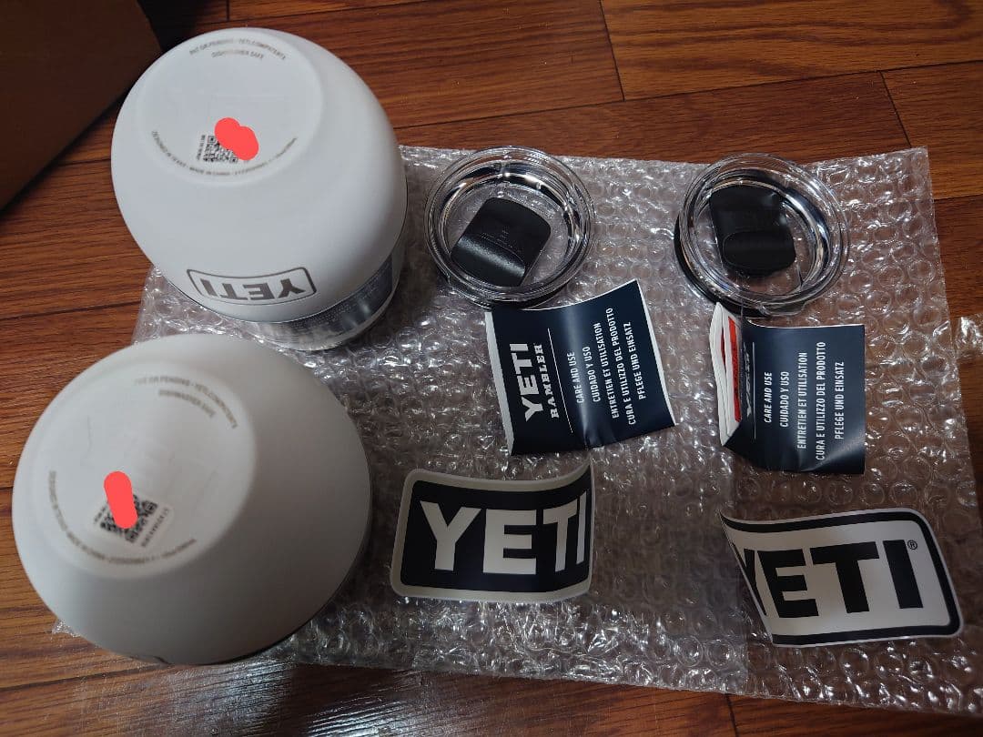 YETI Rambler 10oz Wine Tumbler ホワイト2個セット