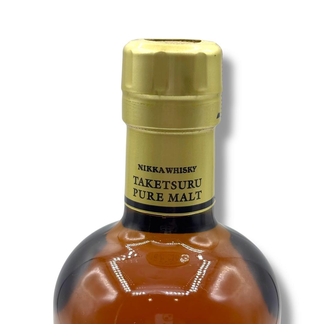 未開栓 竹鶴ピュアモルト 旧ラベル ニッカウイスキー 700ml