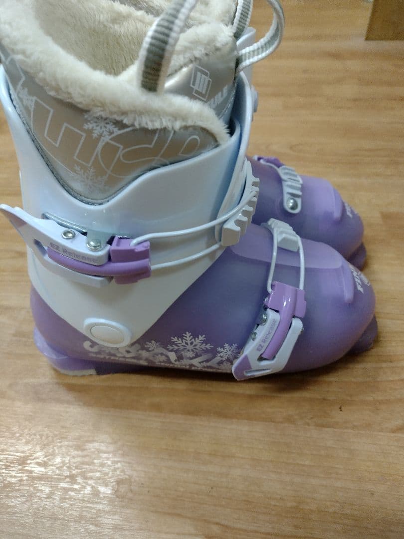 スキー板120cm＆ブーツ22cm ２点セット