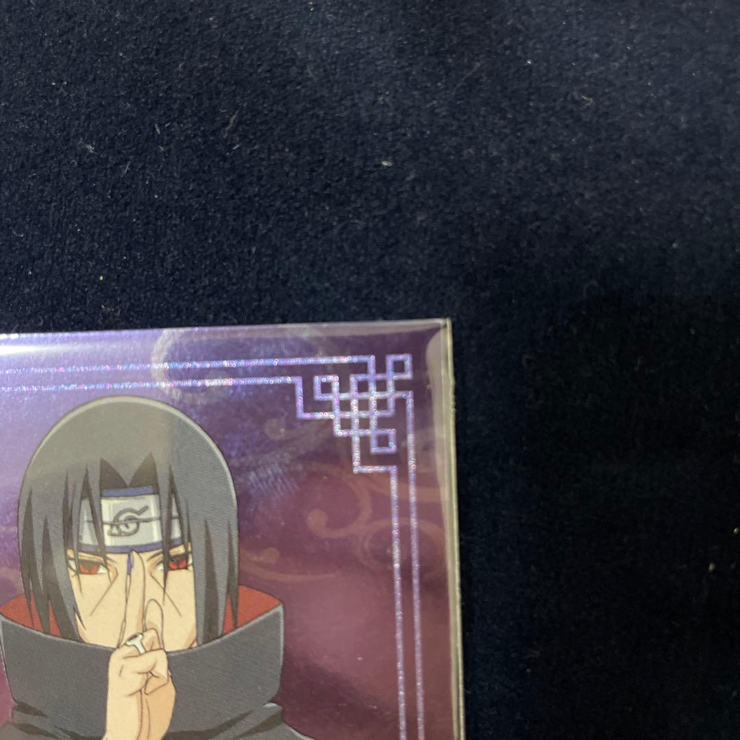 廃盤 ナルトエッチングカード イタチ トレーディングカード アマダ 疾風伝