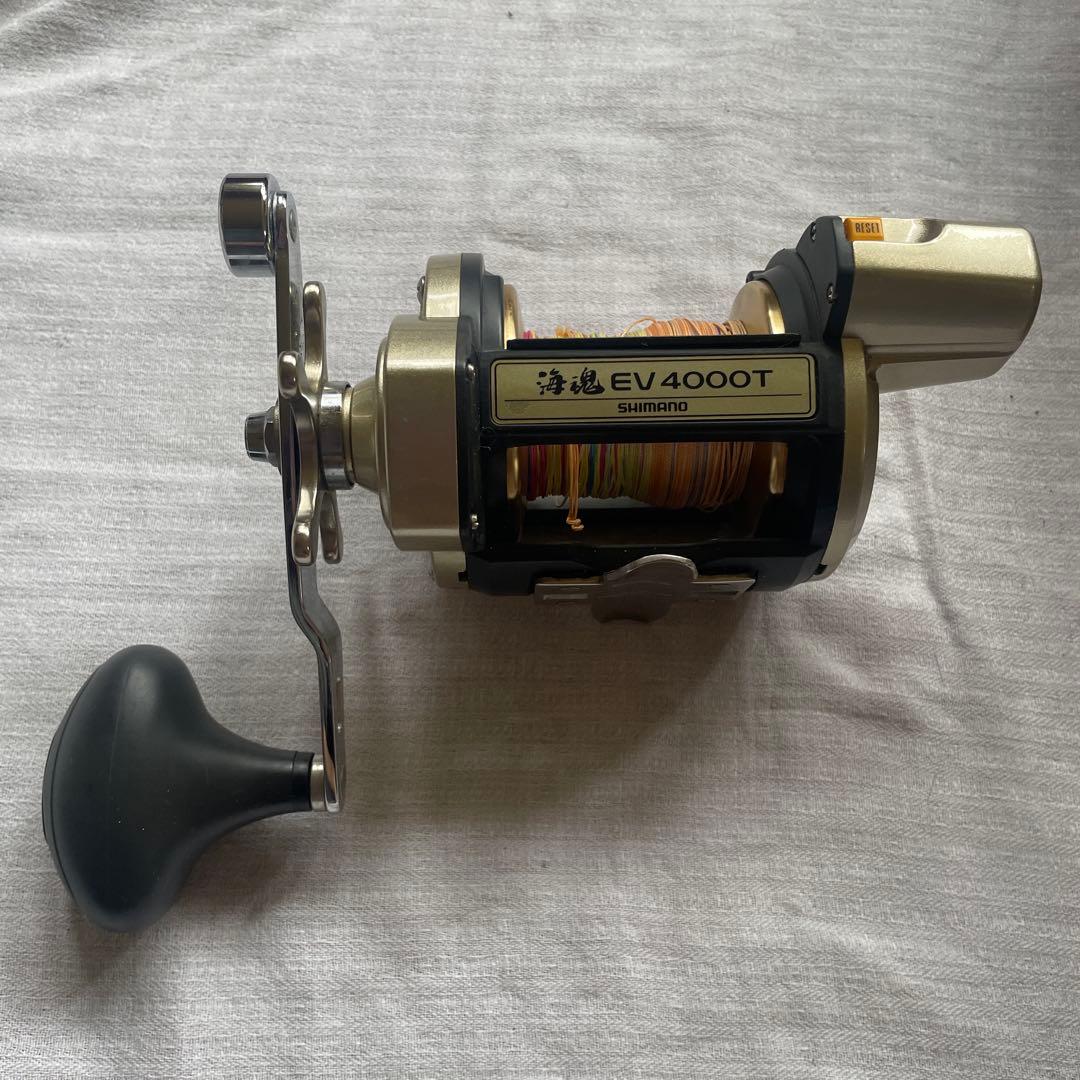 【美品　希少】シマノ　石鯛用リール　海魂 EV 4000T