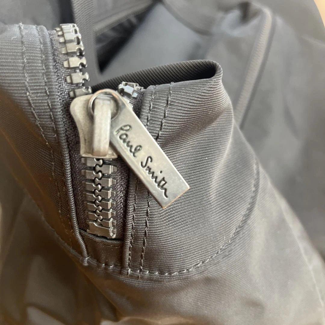 ブラックボストンバッグ　　ポールスミス