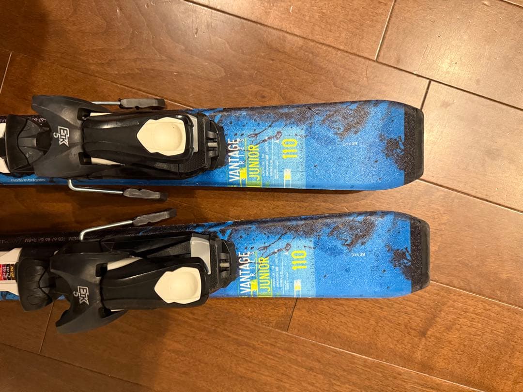 ATOMIC 110 cmスキー板+Hartブーツ23cm+ストック3点セット