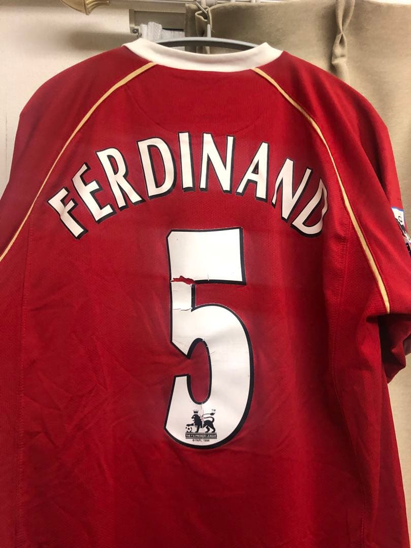 マンチェスター・ユナイテッド リオ　ファーディナンドユニフォーム07-09XL