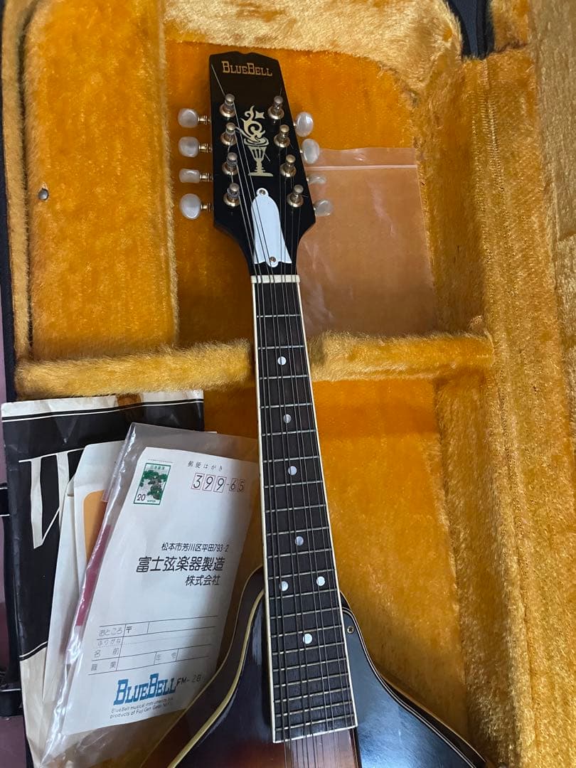 あおちゃん【希少】BlueBell フラットマンドリン 高級 FM-25