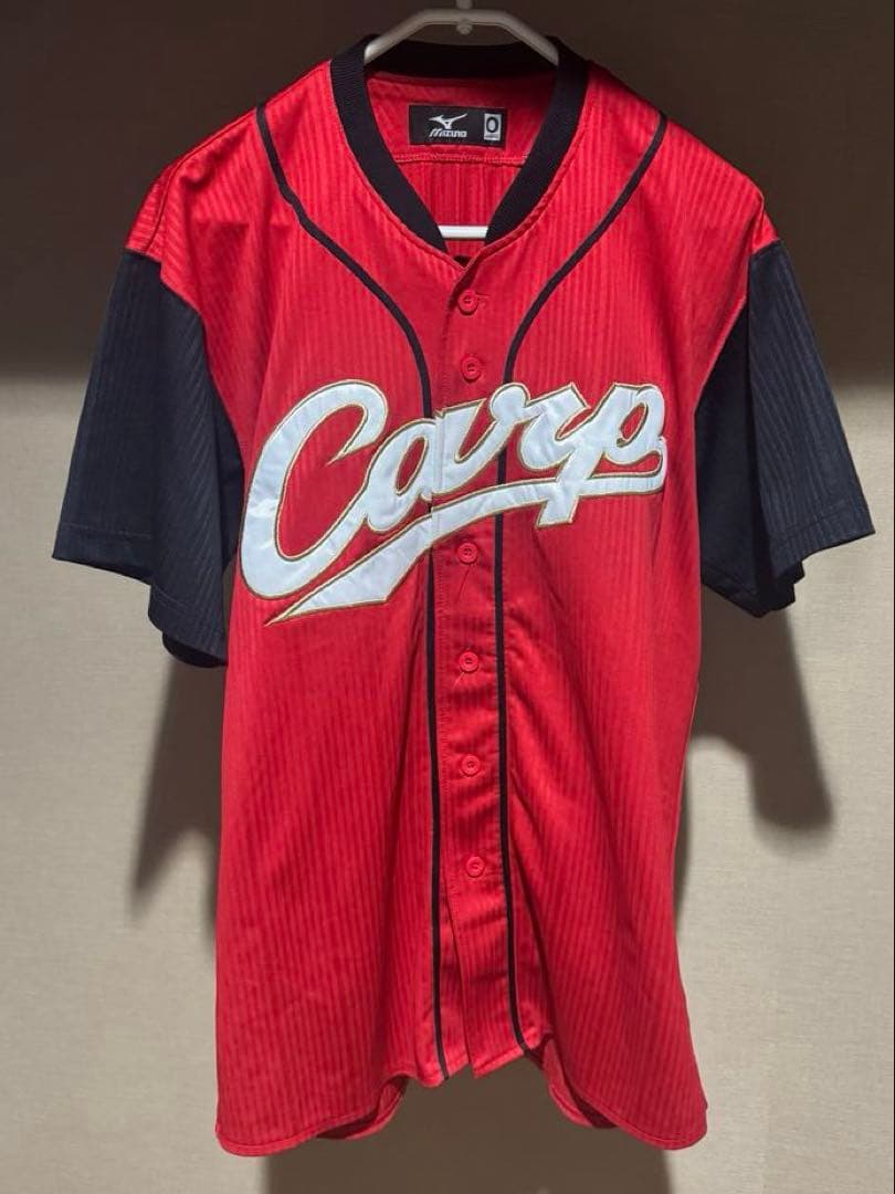 極美品 広島カープ 新井貴浩 背番号25 力舞吼 かぶく ユニフォーム Oサイズ