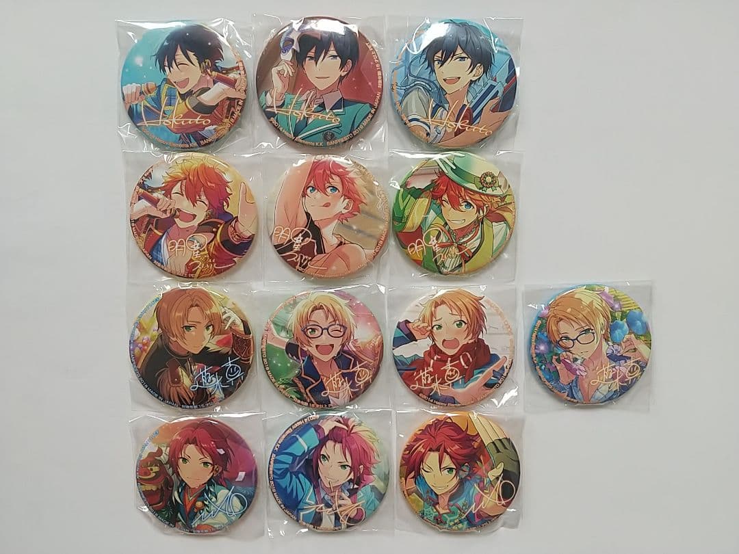 あんスタ バラエティ缶バッジ バラ缶 Trickstar 北斗 スバル 真 真緒