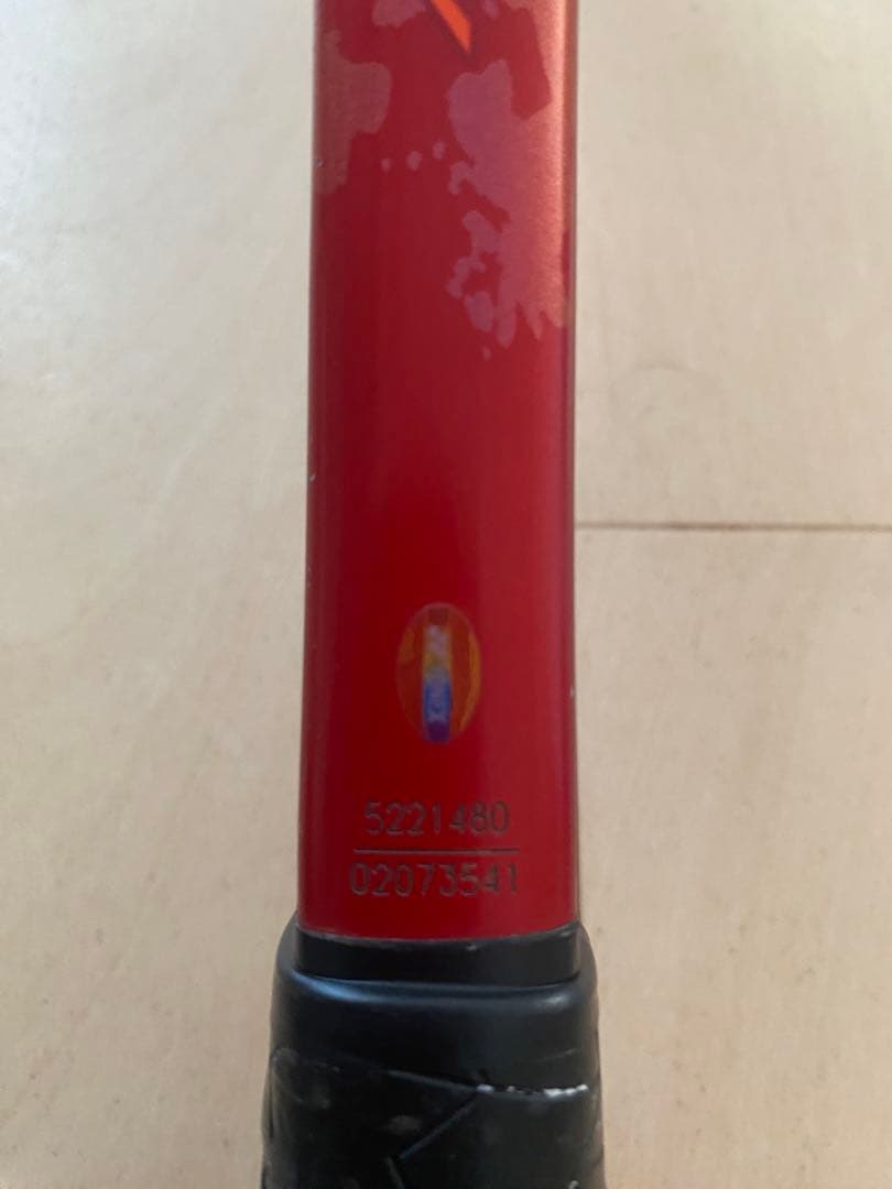 【値下げ】YONEX テニスラケット 赤 ジオブレイク70V