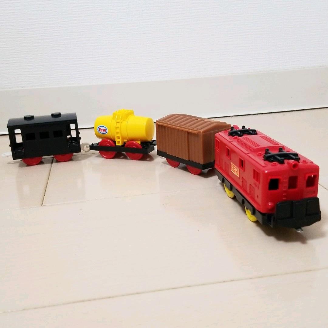 ［プラレール］電気機関車立体交差セット