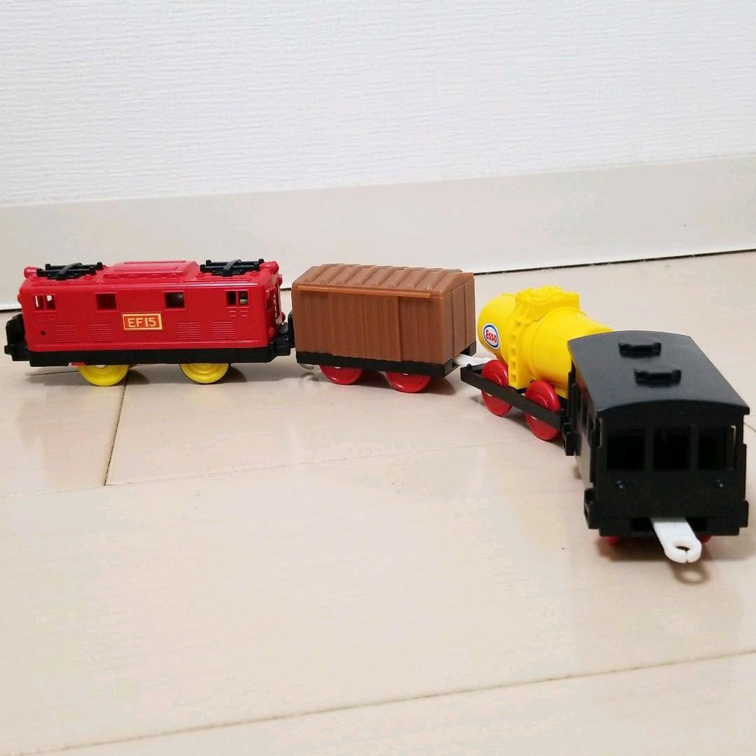 ［プラレール］電気機関車立体交差セット