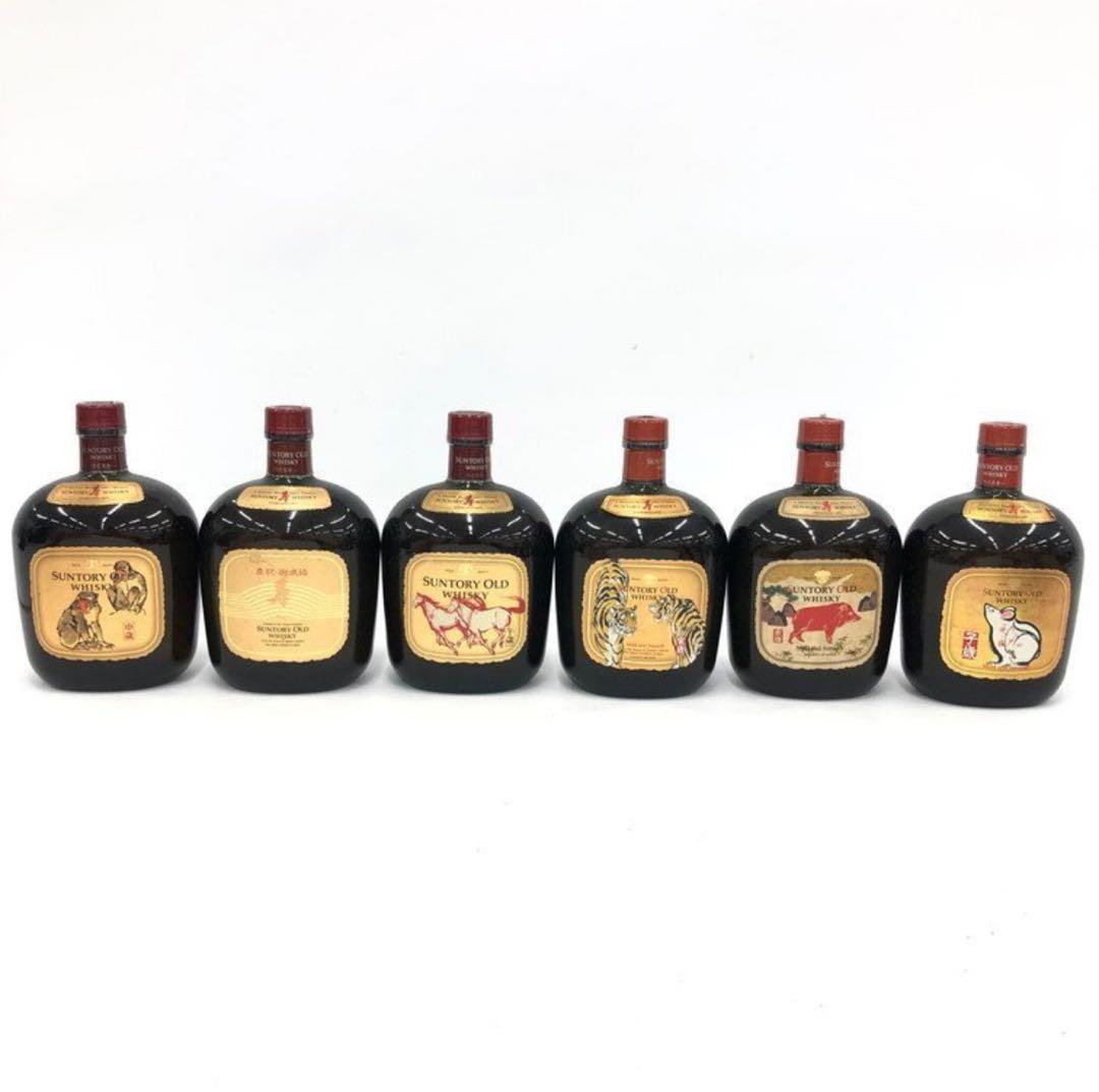 サントリーウイスキー オールド　11本セット　未開栓　干支　寿