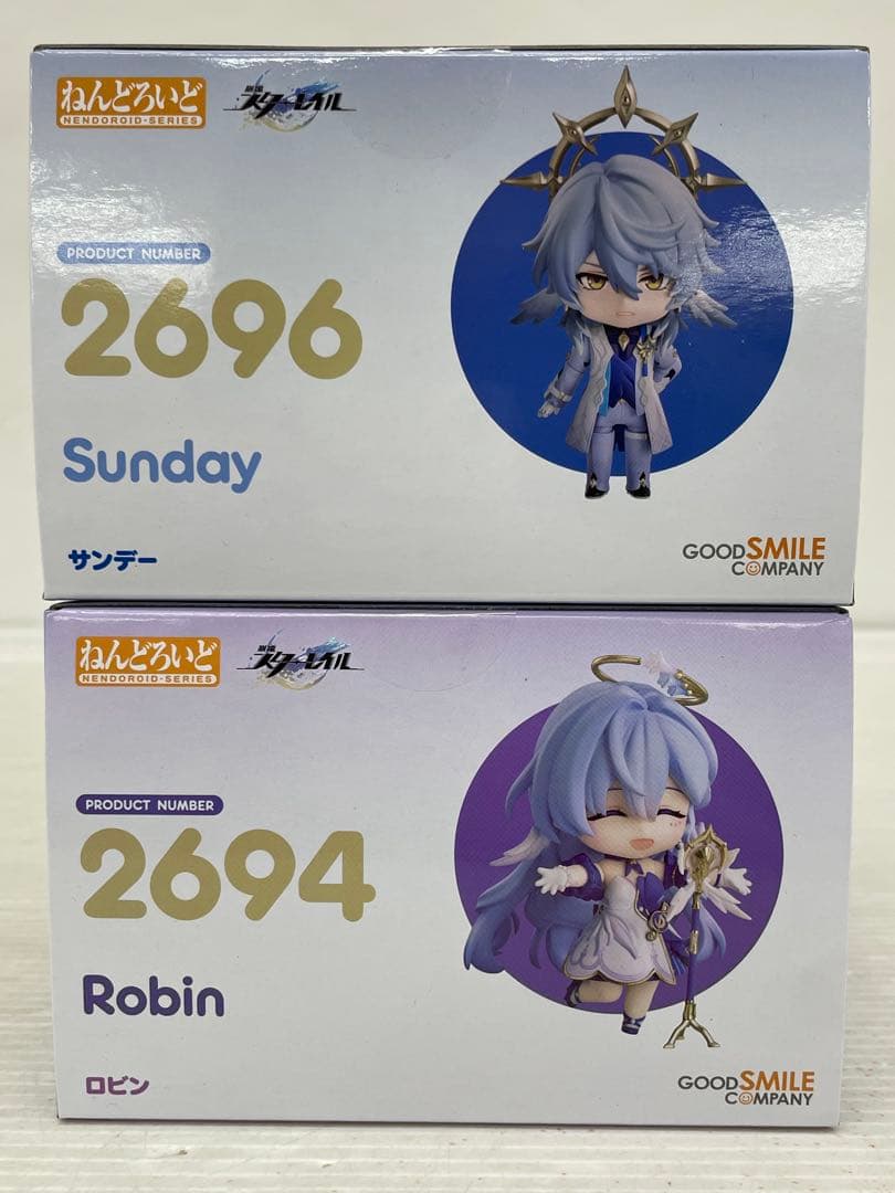 kntoy59-0736 ねんどろいど　サンデー　ロビン　2種セット