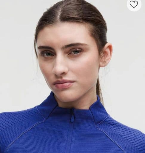 新品タグ付き　ルルレモン　lululemon　ハーフジップ　サイズ4