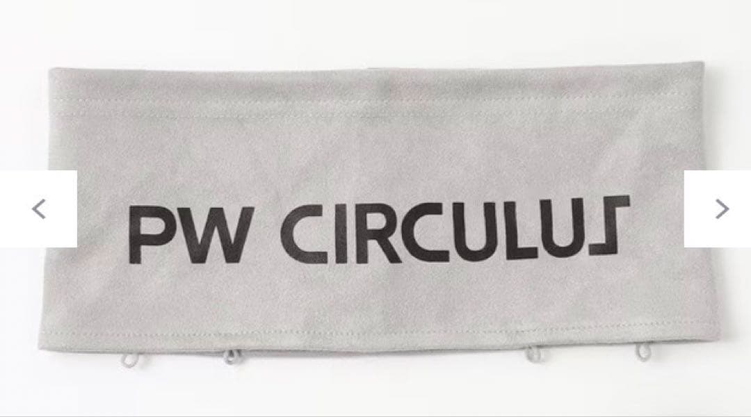 PW CIRCULUS スエード調パーカー