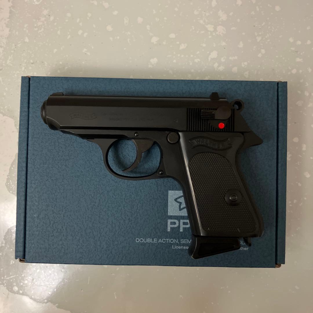 マルゼンワルサーppkブラックモデル　ガスブローバック