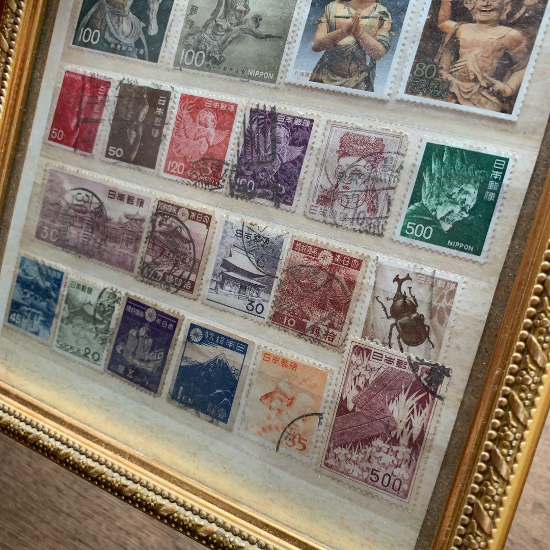 古切手　額入り　仏像　東大寺　平等院　新薬師寺など