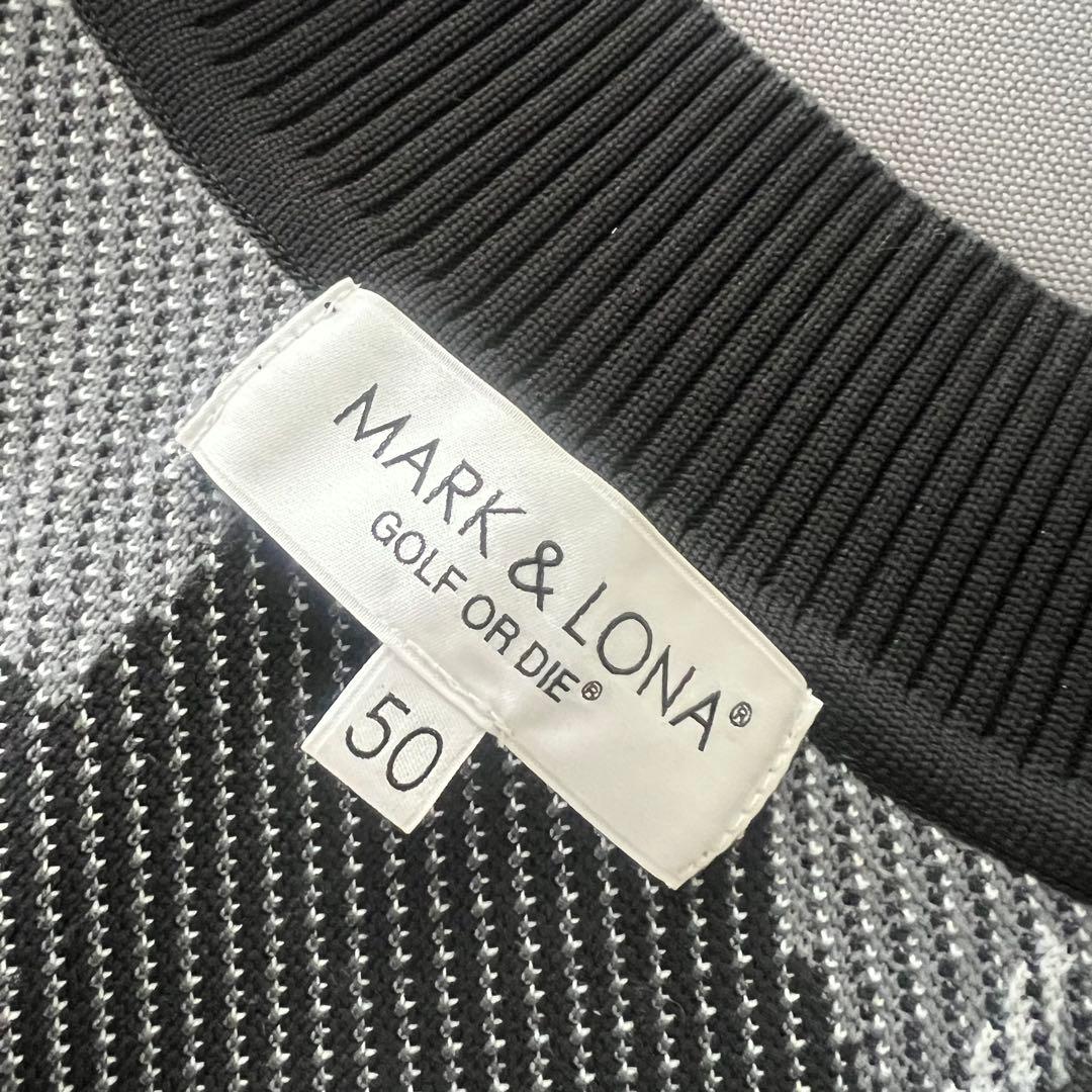 MARK&LONA マークアンドロナ　ニット　ベスト　メンズ　ゴルフ　XL 50