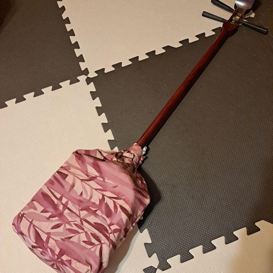 ゆちさま専用◆三味線スタンドと三味線本体セット レトロ