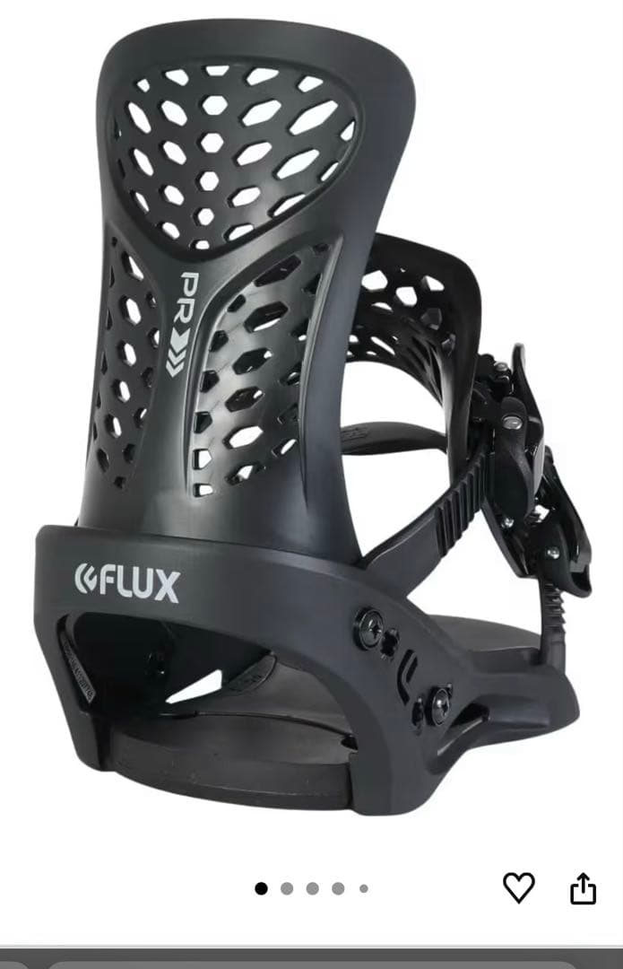 [フラックス] スノーボード ビンディング ピーアール PR BLACK
