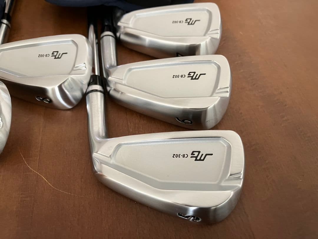 超美品 三浦技研 CB-302 #5-PW　6本組 モーダス 105/S