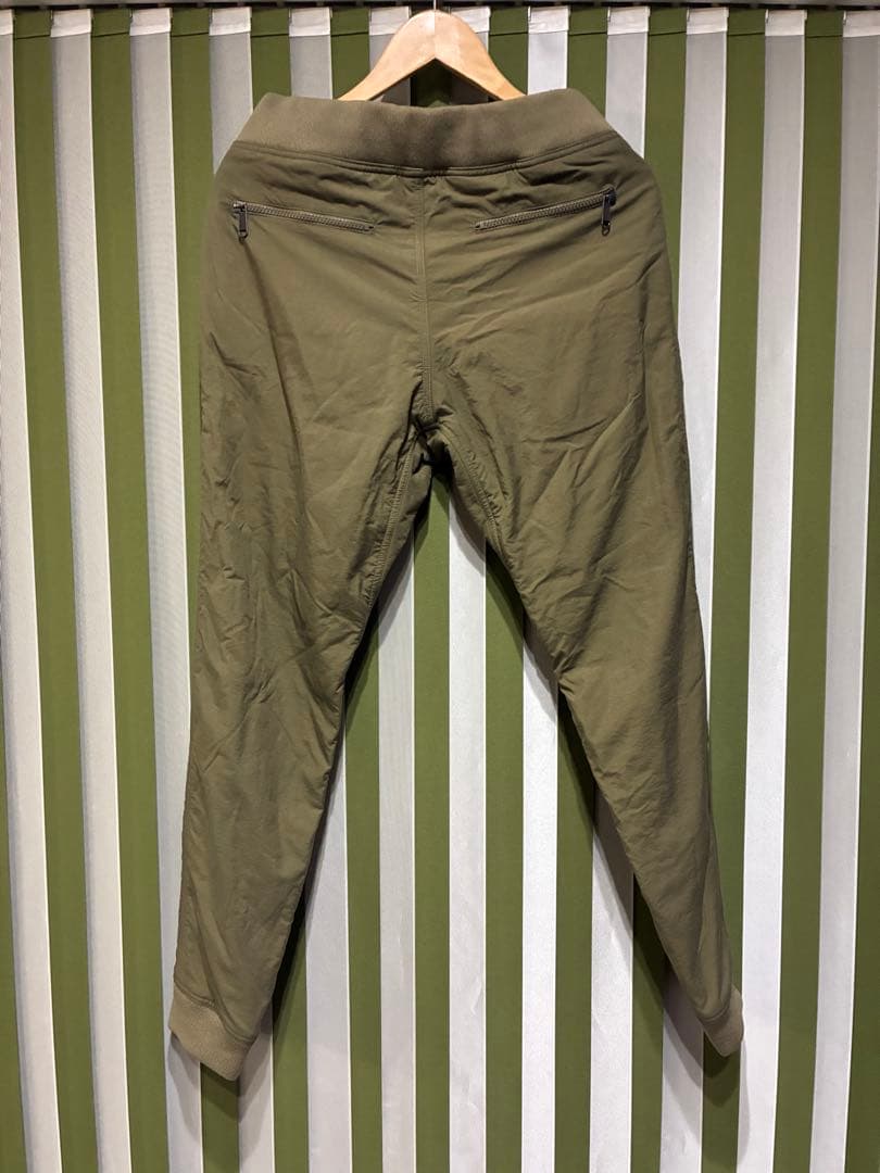 ザ ノース フェイス パンツ メンズ M 裏起毛 冬 カーキ ゴルフ