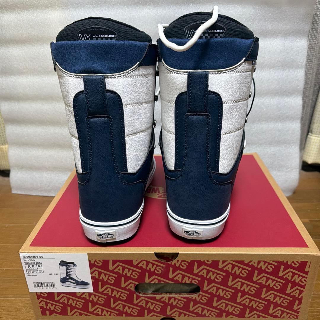 VANS スノーボードブーツ 8.5 (26.5cm) ネイビー/ホワイト