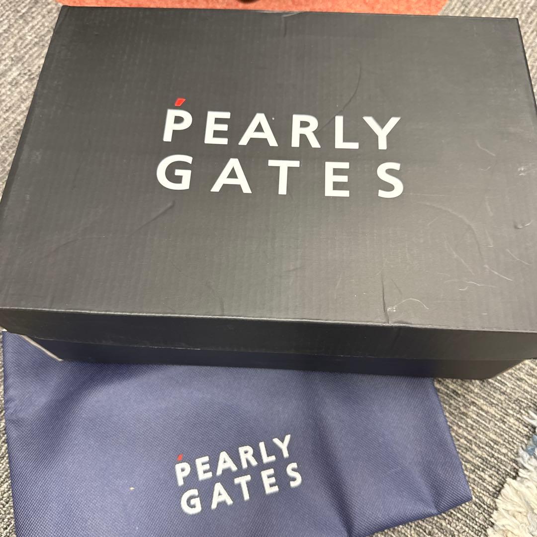 新品　パーリーゲイツ　ゴルフシューズ　23㌢