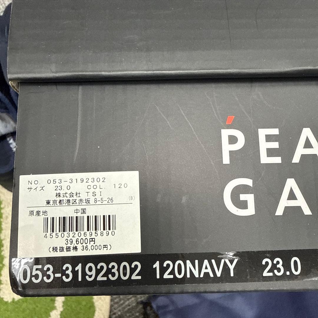 新品　パーリーゲイツ　ゴルフシューズ　23㌢