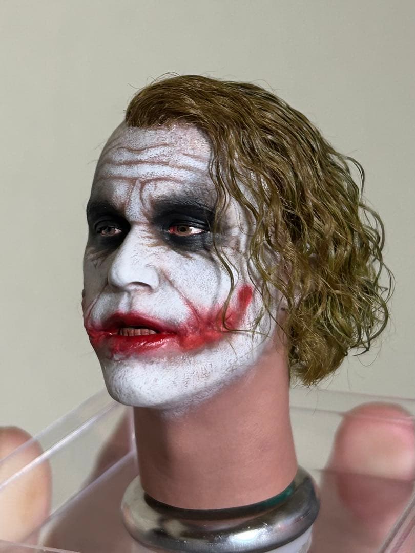 1/6 カスタム植毛ヘッド ダークナイト　ジョーカー 宴会2.0Ver.