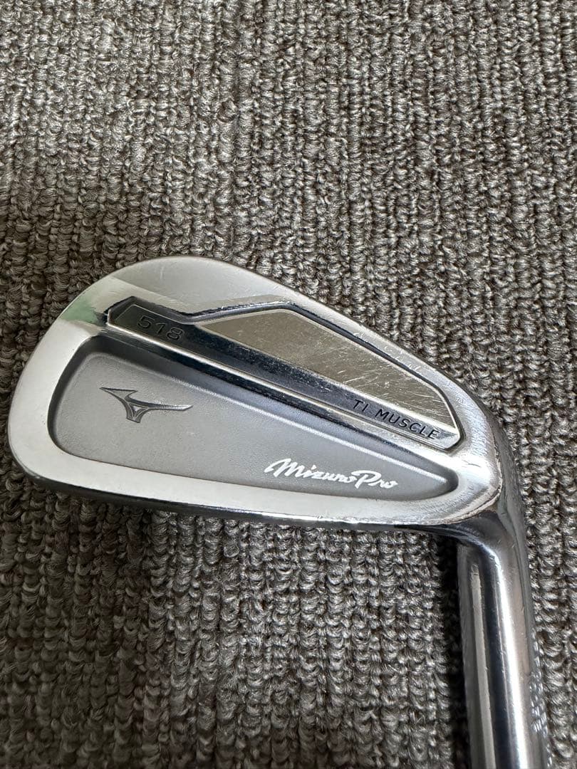 MIZUNOプロ518アイアン /シャフト プロジェクトX5.0