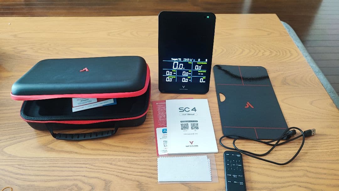 スイングキャディSC4 swing caddie 弾道測定器 収納ケース付き