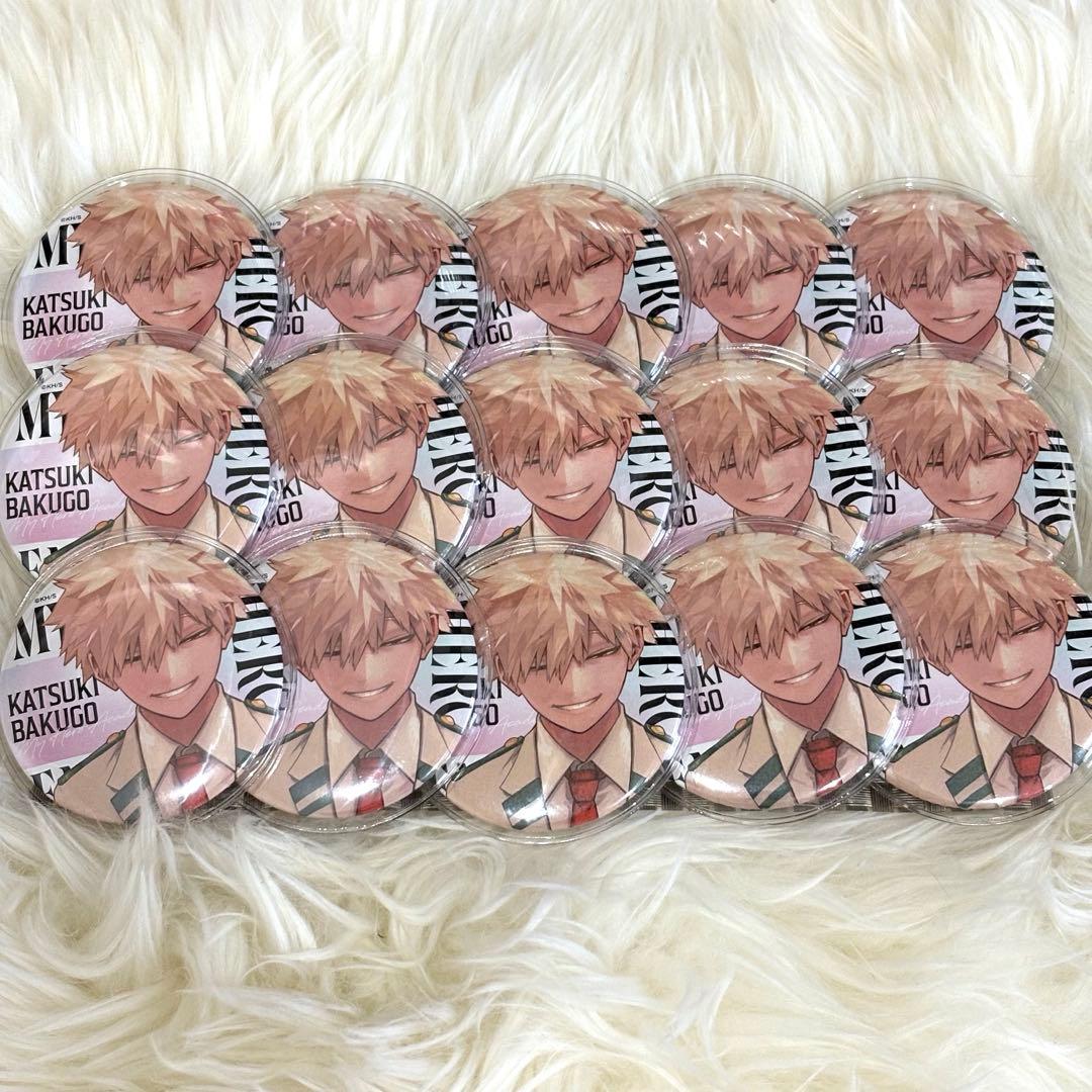 ジャンプgiga 2024 Springヒロアカ　缶バッジ　爆豪勝己15枚