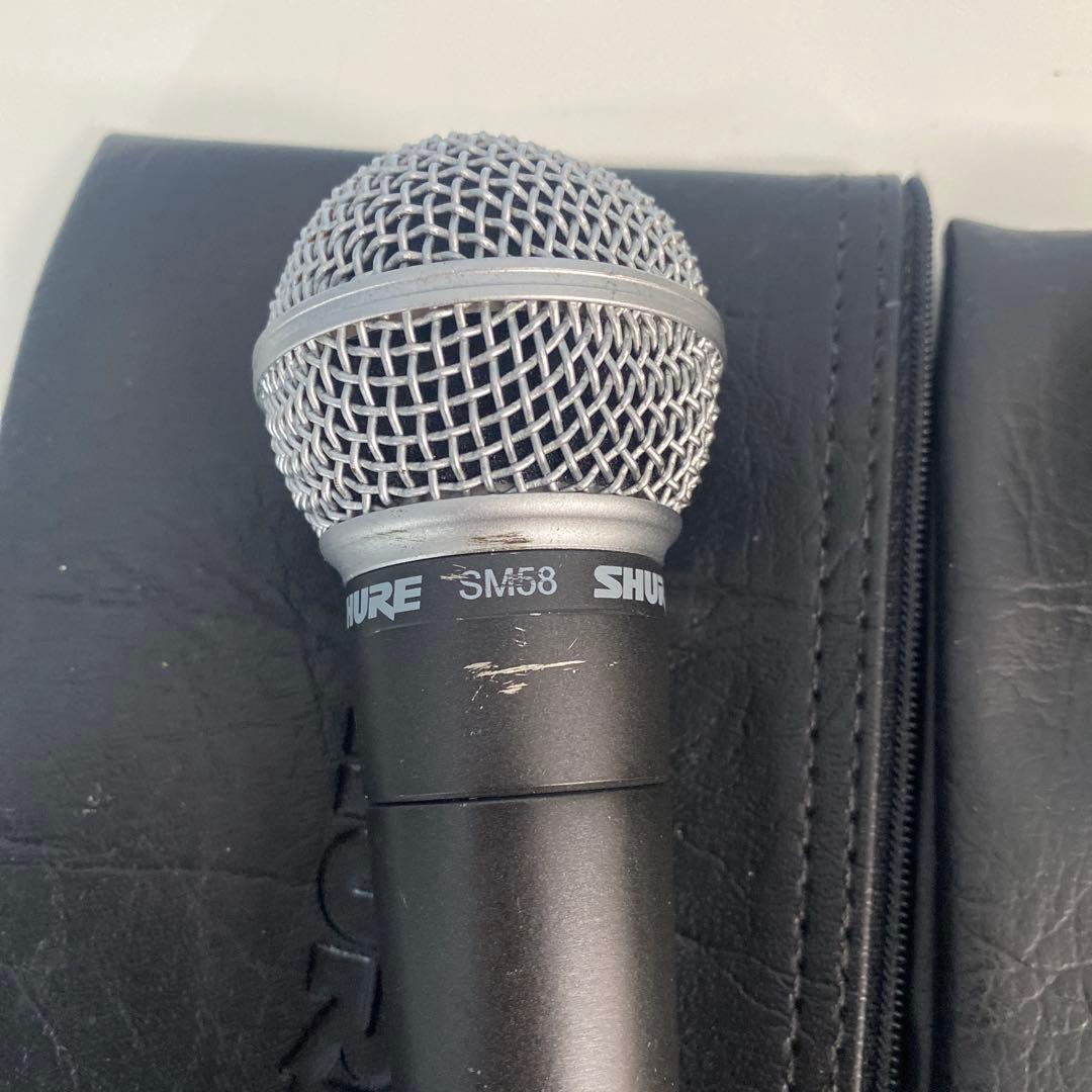 SHURE SM58 2本セット ホルダー付
