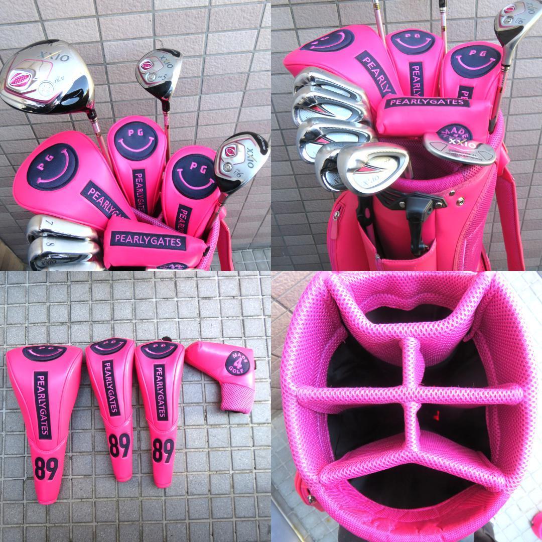 レディースゴルフセット　XXIO 8 1W　FW　UT　アイアン　パター　9本