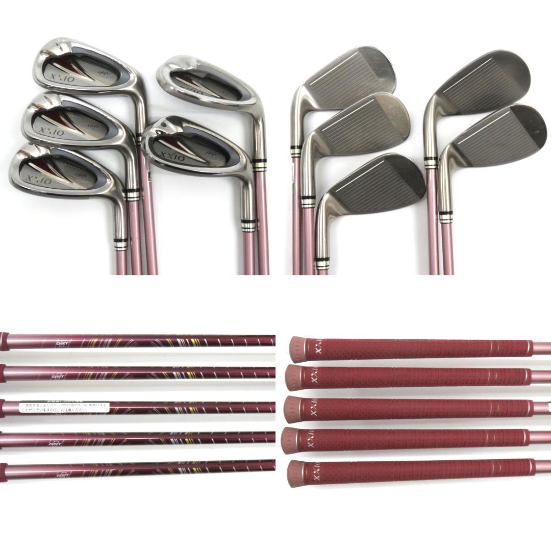 レディースゴルフセット　XXIO 8 1W　FW　UT　アイアン　パター　9本