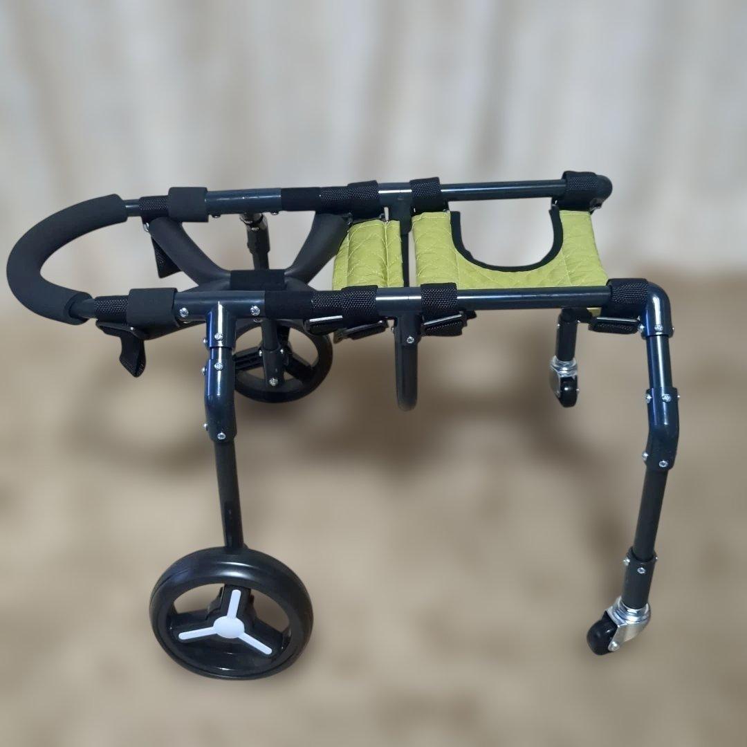 ワンちゃん4輪　食事補助　犬用車椅子　体制維持　犬の歩行器　介護用