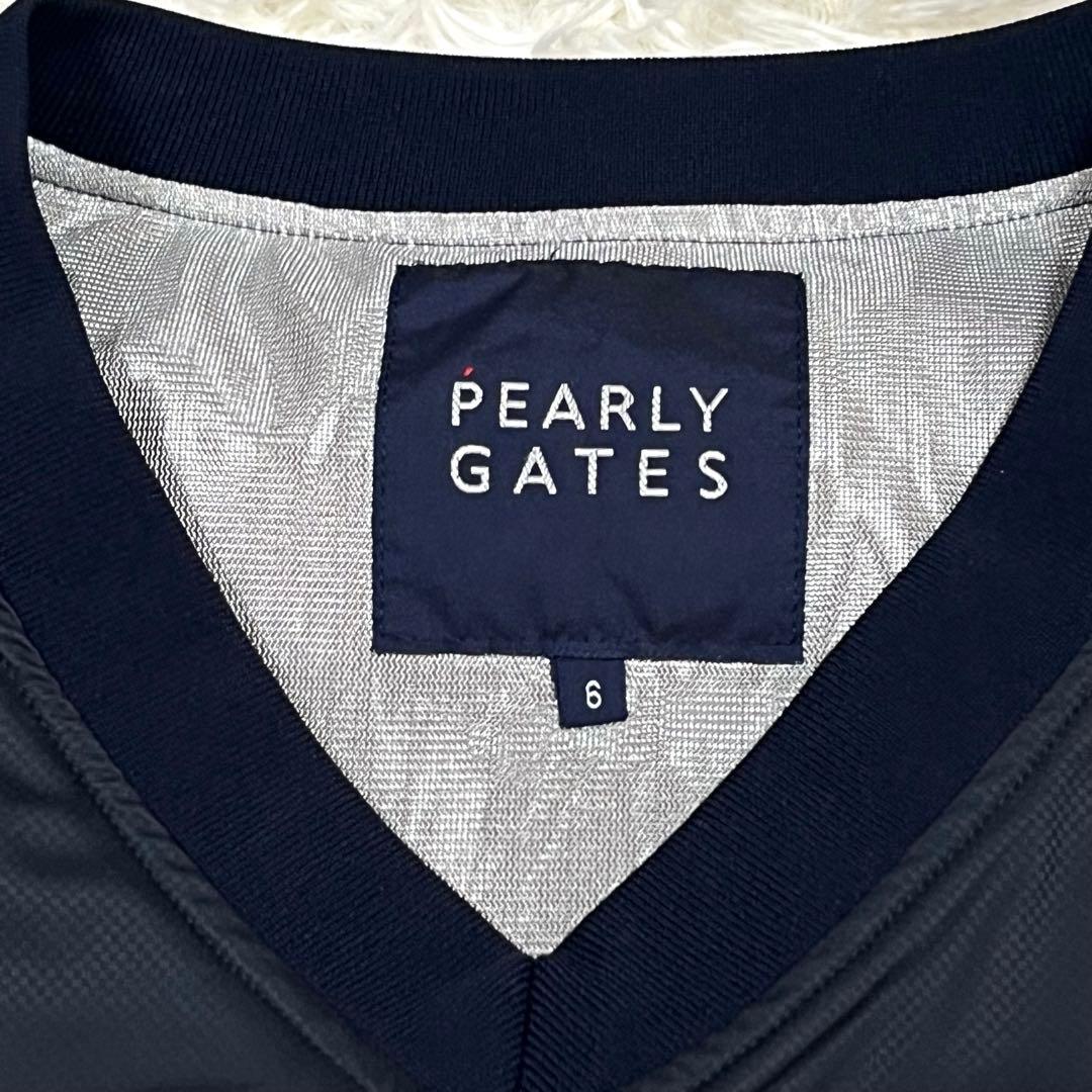 美品✨PEARLY GATES ジャケット 大きいサイズ6 ネイビー
