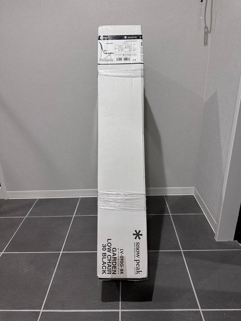 スノーピーク　ガーデンローチェア30 ブラック　新品未開封品２脚セット