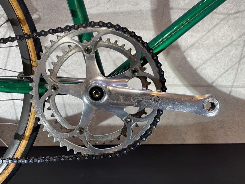 ZUNOW 24インチ クロモリ　カンパニョーロ　チューブラータイヤ　グリーン