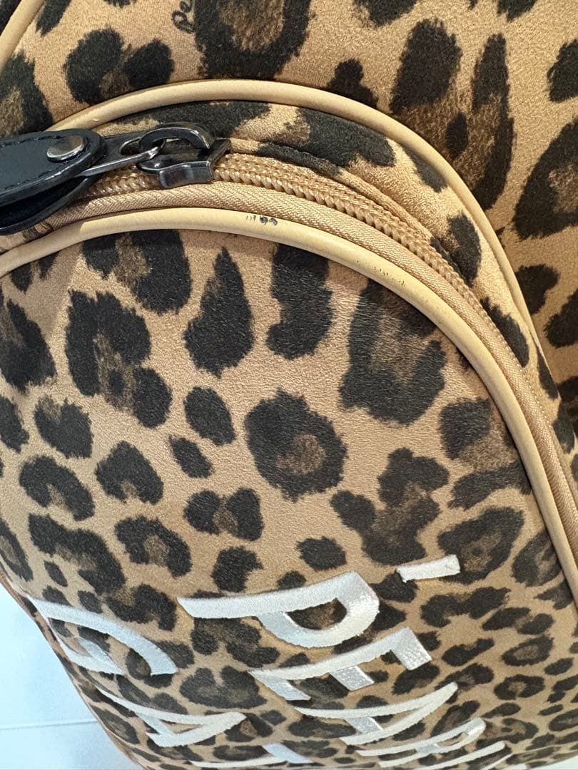 PEARLY GATES ヒョウ柄キャディバッグ