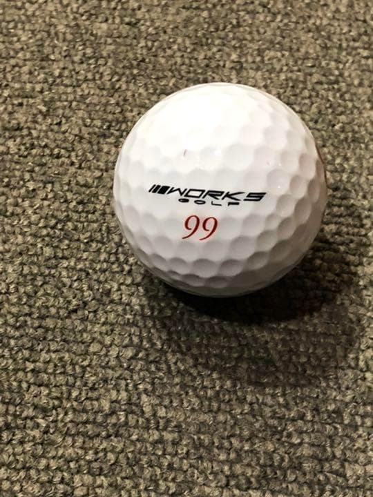 ☆新品最安値！白色3ダース ワークスゴルフ 飛匠レッドラベル めっちゃソフト