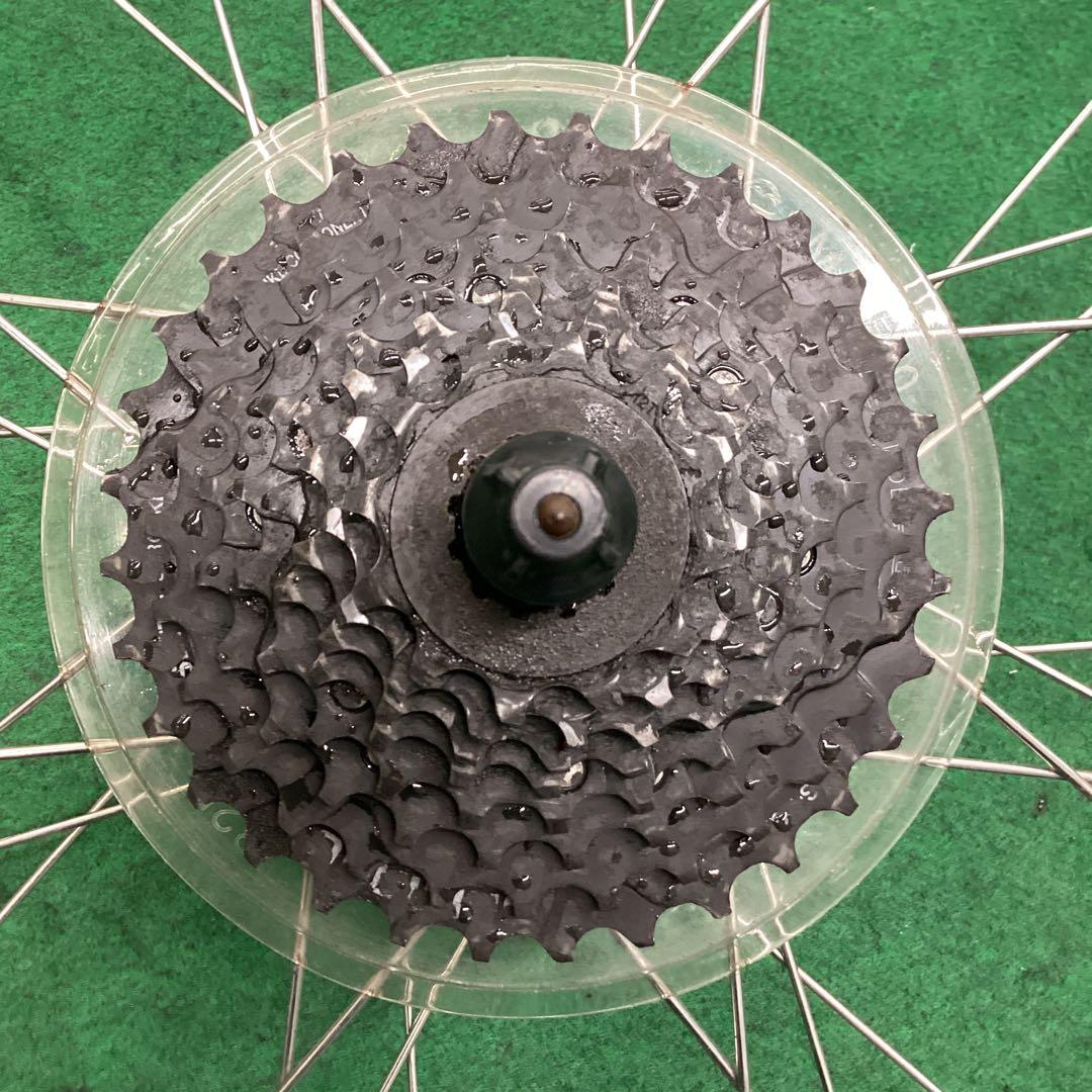 アルミリム　後輪 27.5x2.10 タイヤ 外装8段 ディスク 27.5インチ