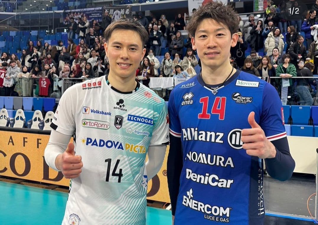 イタリア セリエA パドヴァ ユニフォーム　ゲームパンツ　髙橋藍　パンツ