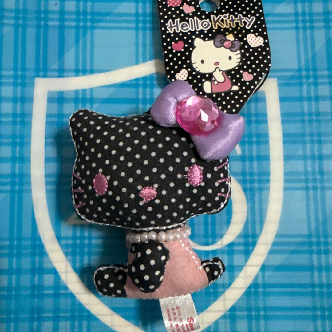 ハローキティ ぬいぐるみストラップ　平成レトロ