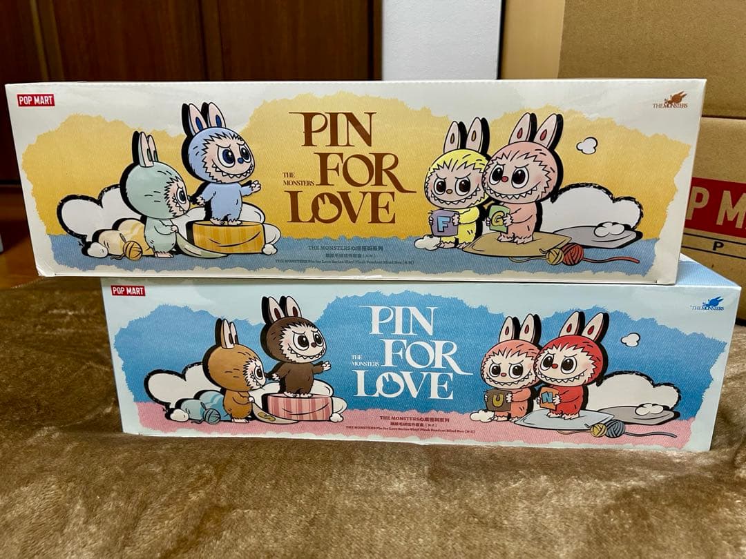 ラブブ PIN FOR LOVEイニシャルアソートボックス 2セットAM NZ