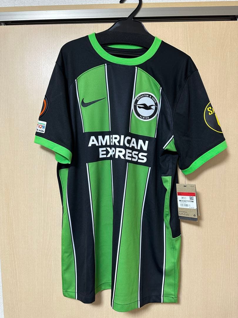 最終値下げ！早い者勝ち！三笘薫ブライトン 23/24 ELユニフォーム アウェイ